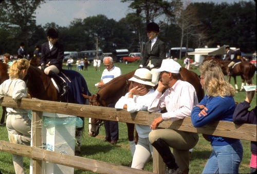 Chester, NJ horse show. By Paul Goldfinger. undated ©